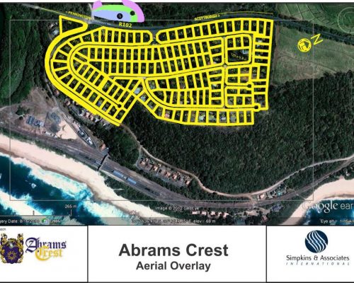 Abrams Crest – Estate Layout Aerial Overlay